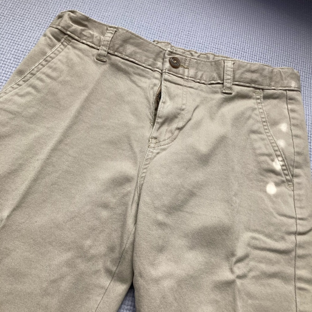 Two chaps cream colored pants